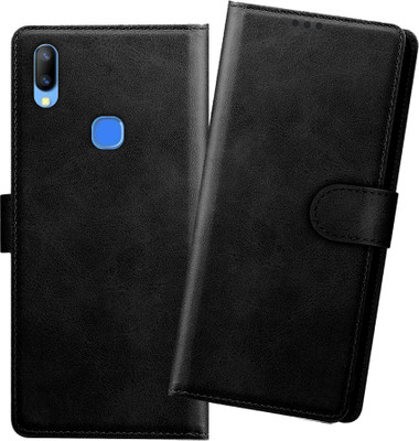 kridha Flip Cover for VIVO Y83 PRO flip cover / 1726 flip cover / Black(Black, Magnetic Case, Pack of: 1)