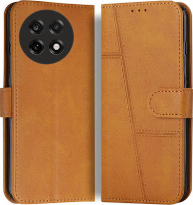 Soul Flip Cover for OnePlus 13R 5G, Card Pockets Wallet & Stand, Wallet Style Flip Back Case Cover(Gold, Magnetic Case, Pack of: 1)