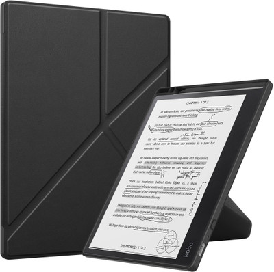 FLOMBIFY Flip Cover for Kobo Elipsa 2E 10.3 inch(Black, Magnetic Case, Pack of: 1)