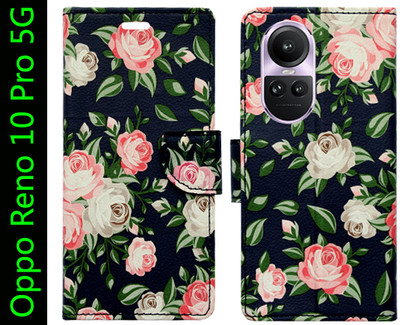 Toklot Flip Cover for OPPO Reno 10 Pro 5G(Black, Pack of: 1)