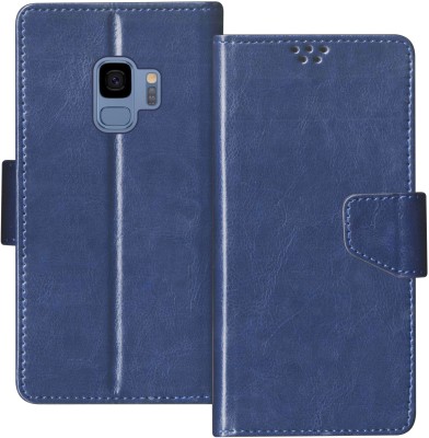 sales express Flip Cover for Samsung Galaxy S9(Blue, Shock Proof, Pack of: 1)