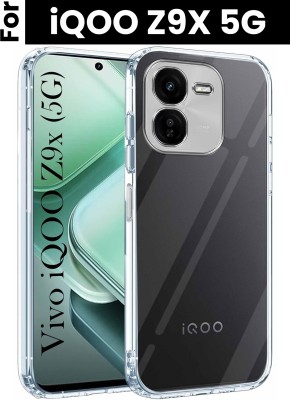 WAREVA Flip Cover for iQOO Z9X 5G(Transparent, Grip Case, Silicon, Pack of: 1)