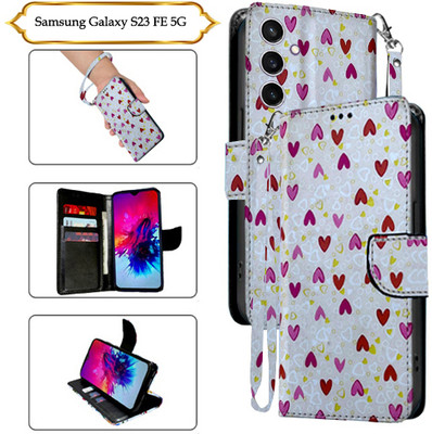 PARGO Flip Cover for Samsung Galaxy S23 FE 5G(White, Pack of: 1)