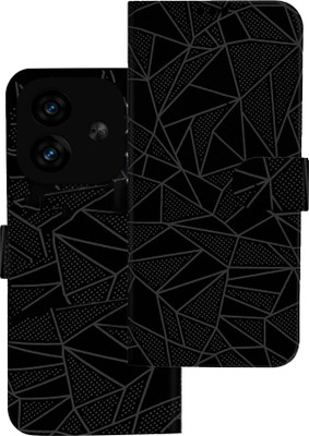GLOBAL NOMAD Flip Cover for iQOO Neo 10R 5G(Black, Dual Protection, Pack of: 1)