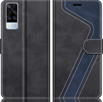 CYOR Flip Cover for VIVO Y51A(Black, Multicolor, Dual Protection, Pack of: 1)