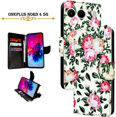 Mxkart Flip Cover for OnePlus Nord 4 5G(White, Pack of: 1)
