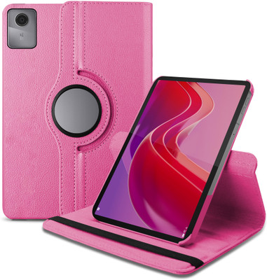 TGK Flip Cover for Lenovo Tab M11 LTE 10.95 Inch, Lenovo Tab K11 11 Inch(Pink, Dual Protection, Pack of: 1)
