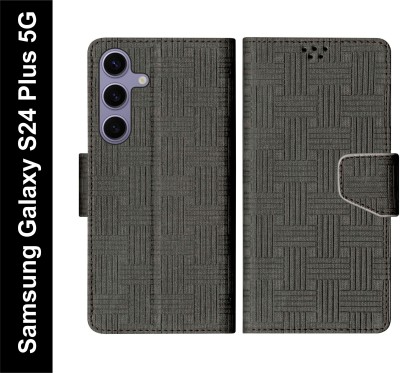 SBMS Flip Cover for Samsung Galaxy S24 Plus 5G(Black, Shock Proof, Pack of: 1)