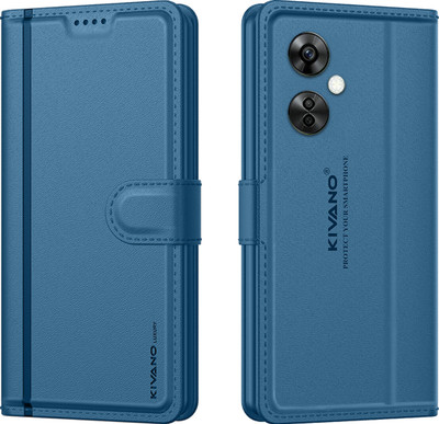 KIVANO LUXE Flip Cover for OnePlus Nord CE 3 Lite 5G(Blue, Magnetic Case, Pack of: 1)