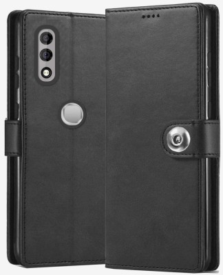 Gaffar Wale Flip Cover for Itel A47(Black, Dual Protection, Pack of: 1)