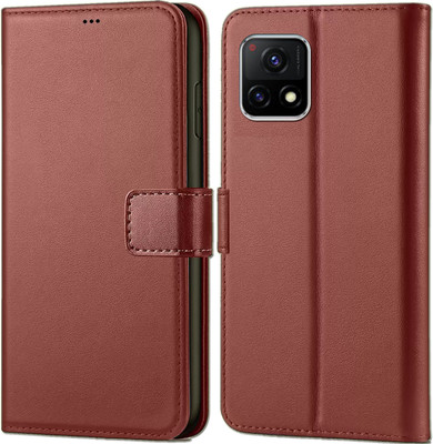 Rofix star Back Cover for VIVO Y31S(Brown, Dual Protection, Pack of: 1)