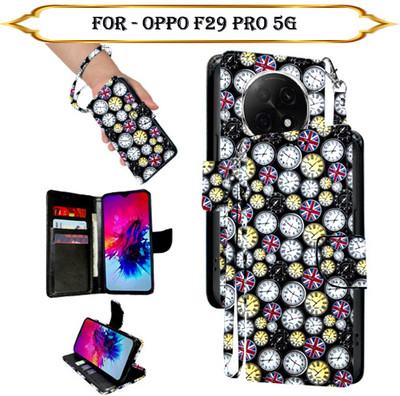 Cutemart Flip Cover for OPPO F29 Pro 5G(Multicolor, Pack of: 1)