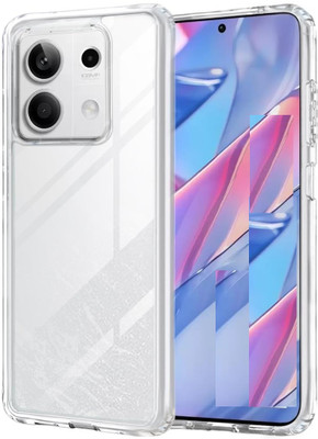 Phone Care Flip Cover for Redmi Note 13 Pro 5G(Transparent, White, Grip Case, Pack of: 1)