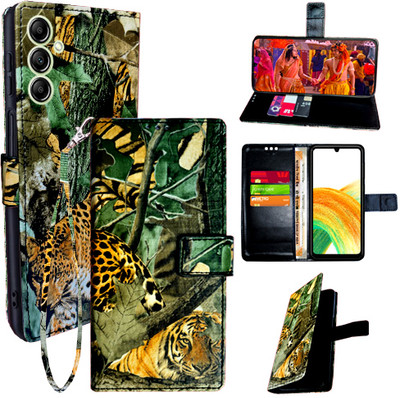 Toklot Flip Cover for Samsung Galaxy M35 5G(Green, Pack of: 1)