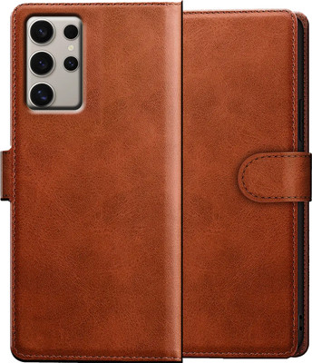 Rofix star Back Cover for SAMSUNG S24 ULTRA(Brown, Dual Protection, Pack of: 1)