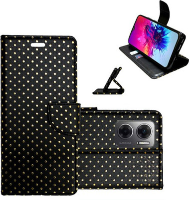 Realgo Flip Cover for Redmi 11 Prime 5G(Black, Pack of: 1)