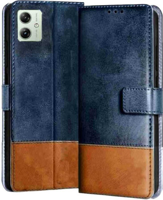 Winkel Flip Cover for Motorola G54 5G(Multicolor, Cases with Holder, Pack of: 1)