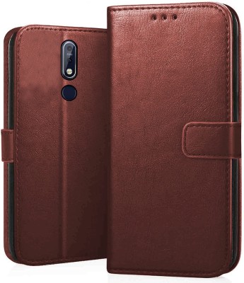 GoPerfect Back Cover for Nokia 7.1(Brown, Shock Proof, Pack of: 1)