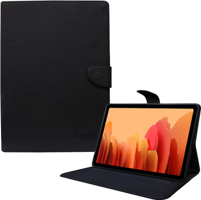 Fastway Flip Cover for Samsung Galaxy Tab A7 LTE 10.4 inch(Black, Cases with Holder, Pack of: 1)