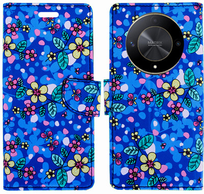 Toklot Flip Cover for Honor X9B 5G(Blue, Pack of: 1)