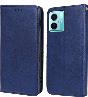 Unistuff Flip Cover for Vivo T1 Pro 5G(Blue, Dual Protection, Pack of: 1)