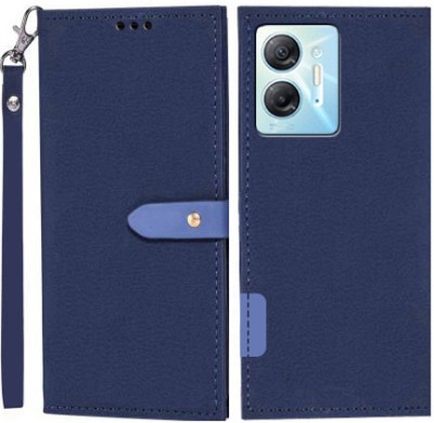Turncoat Flip Cover for Infinix Hot 30 5G(Blue, Grip Case, Pack of: 1)