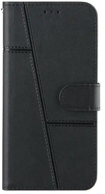 Zelfo Flip Cover for Vivo T3 Ultra (5G)(Black, Pack of: 1)