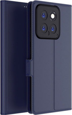 Kapa Flip Cover for Xiaomi 14 (5G)(Blue, Shock Proof, Pack of: 1)