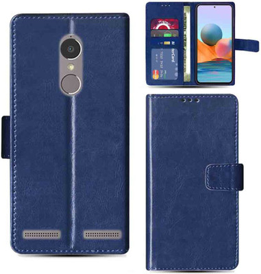 Kalua Mall Flip Cover for Lenovo K6 Power flip cover | Lenovo K33A42 flip cover | Blue(Blue, Magnetic Case, Pack of: 1)