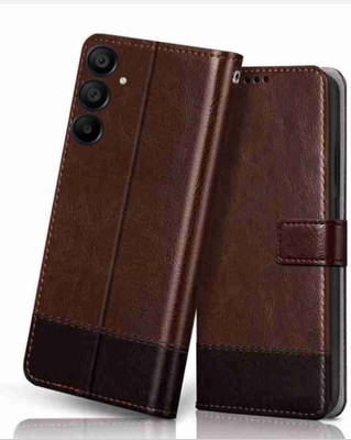 Winkel Flip Cover for Samsung Galaxy A16 5G,Samsung Galaxy M16 5G,Samsung Galaxy F16 5G(Brown, Cases with Holder, Pack of: 1)