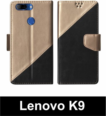 SScase Flip Cover for Lenovo K9 Multicolor(Black, Shock Proof, Pack of: 1)