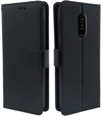Frazil Flip Cover for Mi Redmi Note 4(Black, Cases with Holder, Pack of: 1)