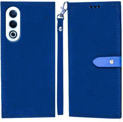 Ideogram Flip Cover for OPPO K12x 5G(Blue, Shock Proof, Pack of: 1)
