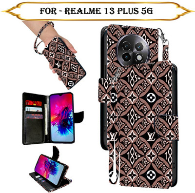 Asmart Flip Cover for Realme 13 Plus 5G(Multicolor, Pack of: 1)