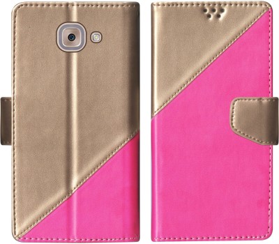 sales express Flip Cover for Samsung Galaxy J7 Max Multicolor(Pink, Shock Proof, Pack of: 1)