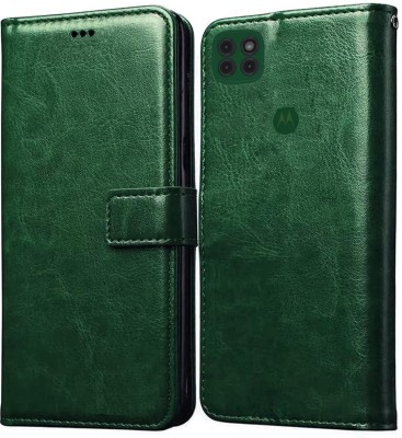 Takshiv Deal Flip Cover for Motorola Moto G9 Power(Green, Dual Protection, Pack of: 1)