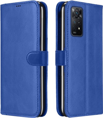 Roxel Flip Cover for Redmi Note 11 Pro Plus 5G(Blue, Dual Protection, Pack of: 1)