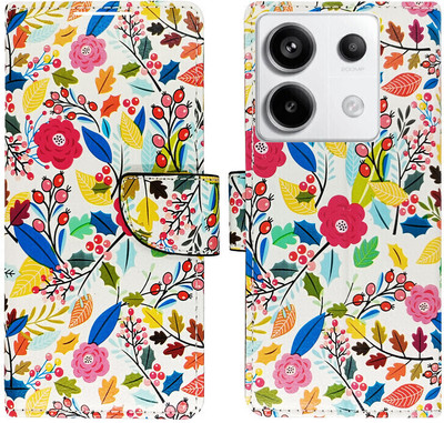 MyFlips Flip Cover for Redmi Note 13 Pro 5G(White, Magnetic Case, Pack of: 1)