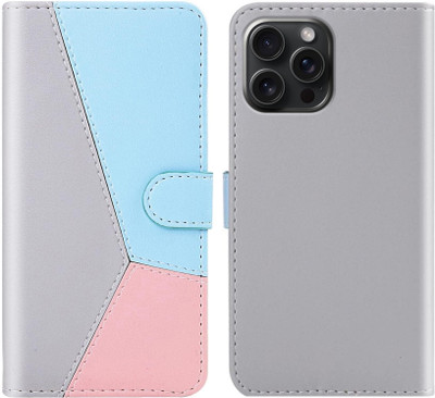 Clickcase Flip Cover for Apple iphone 16 Pro Max(Multicolor, Dual Protection)