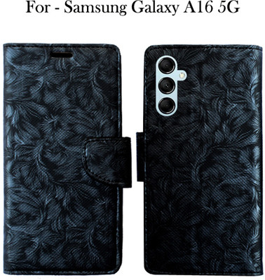 Toklot Flip Cover for Samsung Galaxy A16 5G(Black, Pack of: 1)