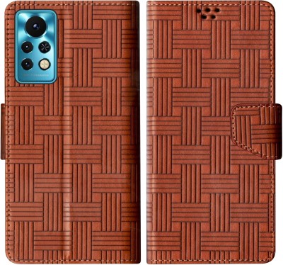 SBMS Flip Cover for Infinix Note 11s(Brown, Shock Proof, Pack of: 1)