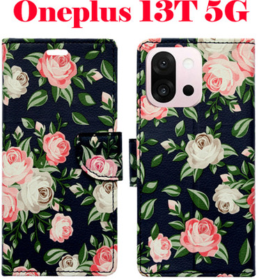 Mxkart Flip Cover for ONEPLUS 13T 5G(Black, Pack of: 1)