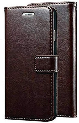 Nxt Gen Flip Cover for Tecno Spark Power 2(Brown, Dual Protection, Pack of: 1)
