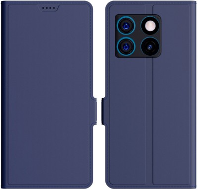 Kapa Flip Cover for OnePlus 10T(Blue, Shock Proof, Pack of: 1)