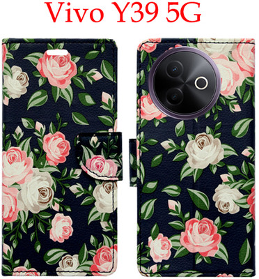 Toklot Flip Cover for Vivo Y39 5G(Black, Pack of: 1)