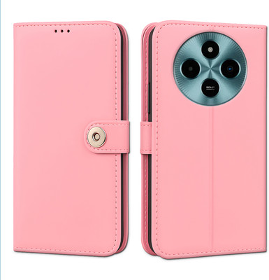 Unirock Flip Cover for POCO M7 5G(Pink, Dual Protection, Pack of: 1)