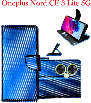 Toklot Flip Cover for Oneplus Nord CE 3 Lite 5G(Blue, Pack of: 1)