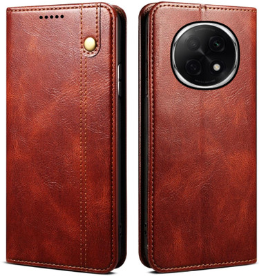 ClickAway Wallet Case Cover for Oppo F29 Pro 5G | Business Professional Case | Top Trending Flip Back Cover(Red, Shock Proof, Pack of: 1)