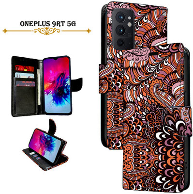 PARGO Flip Cover for Oneplus 9RT 5G(Brown, Pack of: 1)