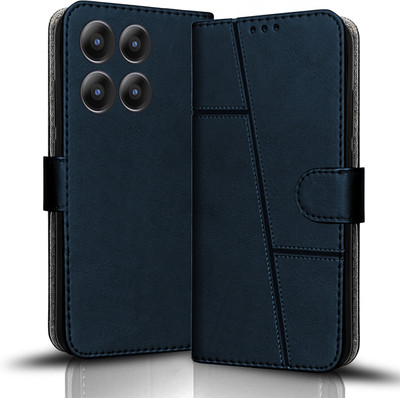 Coverskart Flip Cover for Infinix Note 40 pro+ 5g(Blue, Dual Protection, Pack of: 1)